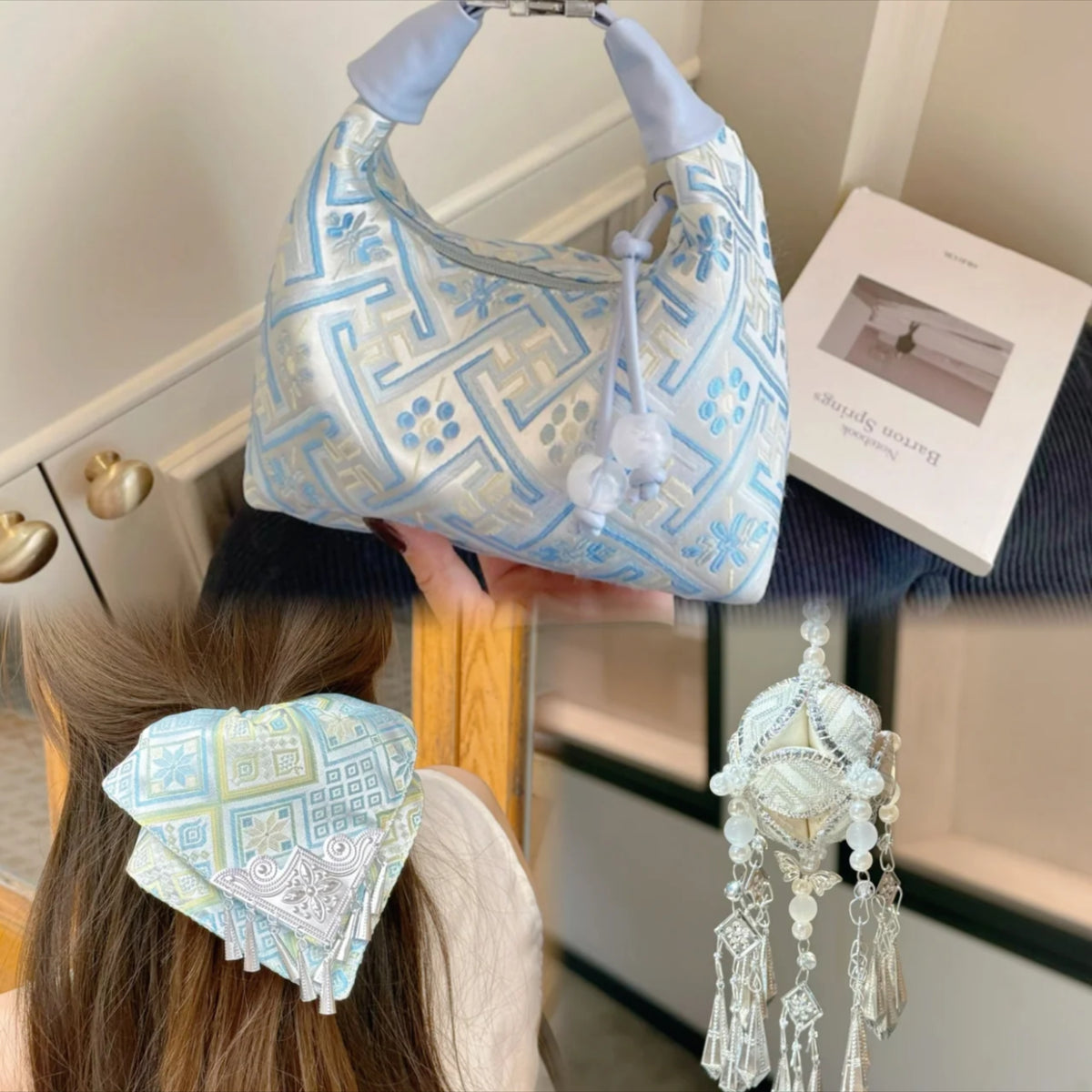 Sky Blue Dumpling Bag – A "Bright Future" Woven In